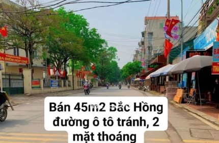 Bán Nhà 45m² mặt đường ô tô tránh – 2 mặt thoáng tại Thượng Phúc – Bắc Hồng – Đông Anh.